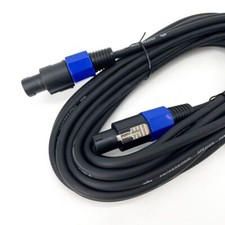 Lautsprecher-Kabel 10 Meter 2x 2,5mm² Speakon-Stecker SPK PA Speaker