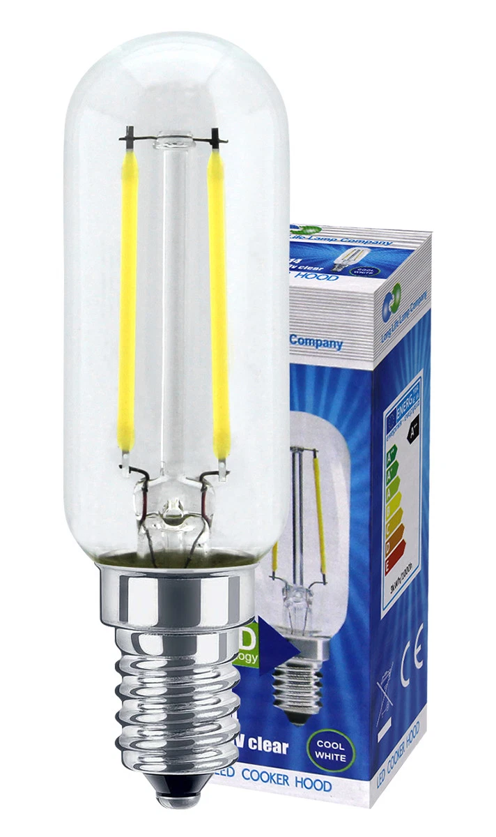 3W LED Cooker Hood Extractor Fan Bulb COOL WHITE Light SES E14 Small Screw