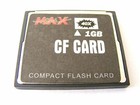 . . 1GB Compact Flash Card 40x ( 1 GB CF Karte ) MAXFLASH Neu  . .