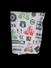 Nintendo MarioKart Full Size Flat Sheet Excellent Condition
