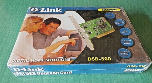 D-LINK - Adattatore USB PCI - Soluzioni Digitali per la Casa - DSB-500 - NOS! (Sigillato) - Foto 1 di 6