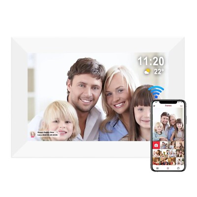 WiFi 10.1'' Touch Screen Digital Photo Frame,32GB Frameo Digital Picture Frame...