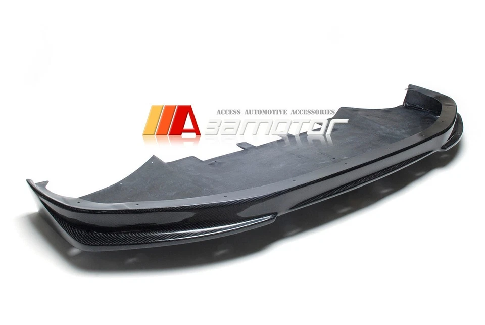 Carbon Fiber M Style Front Lip Spoiler fits 2009-2011 NISSAN GT-R R35 CBA Bumper Foto 4 de 4