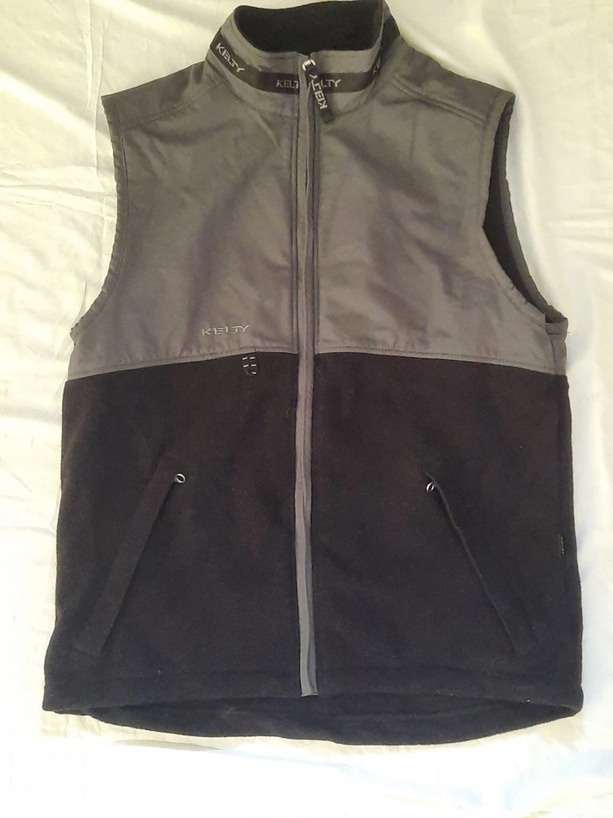 Kelty Mens Large Full Zip Packable Outdoor Hiking Active Vest