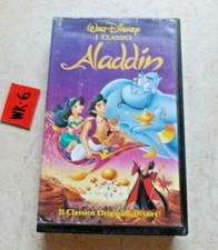 VHS CARTONI ANIMATI ALLADIN  WALT DISNEY I CLASSICI