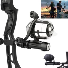 Compound Bow Bowfishing Reel Recurve Bow Archery Hunting Fishing Seat Reel Line