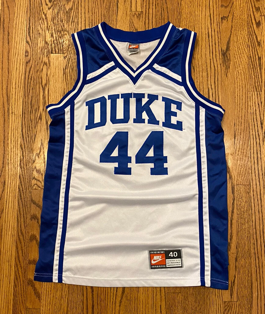 0 Duke Blue Devils Nike Youth Team Replica Basketball Jersey - White