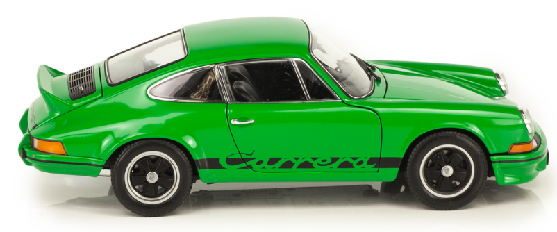 WELLY - PORSCHE 911 Carrera RS 1973 grün - 1/18 - WEL18044WB