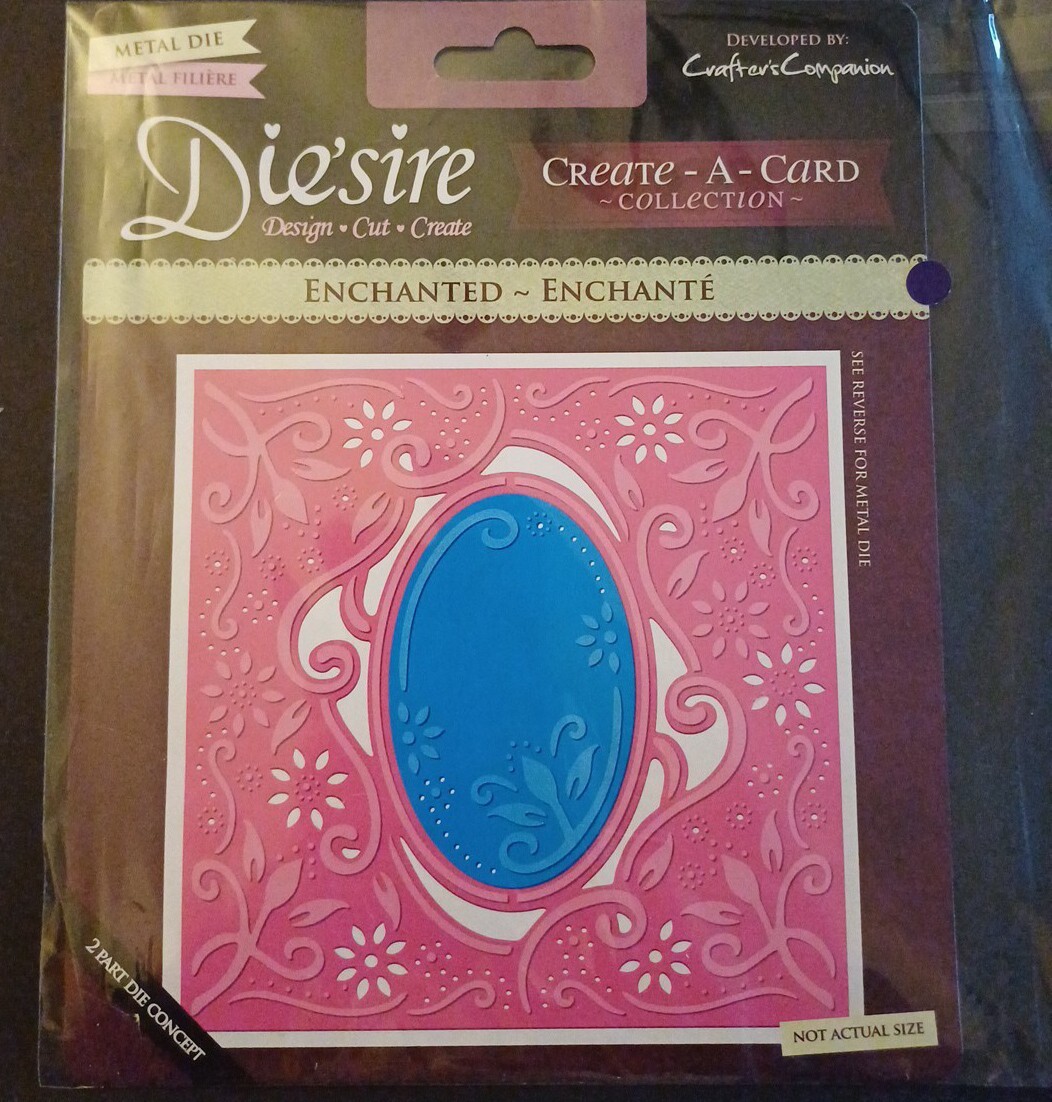 die'sire create a card die Enchanted