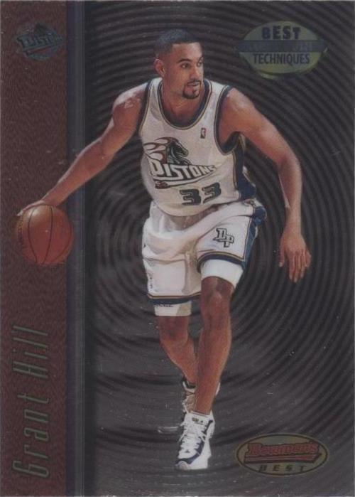 Topps Grant Hill Basketball 1997-98 Season Sports Trading Cards