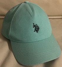U.S. POLO ASSN KIDS YOUTH BASEBALL CAP AQUA/TEAL