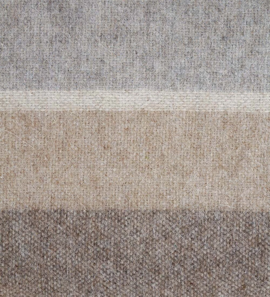 Thick Alpaca Wool Poncho Women Men Alpaca Cloak Cape Coat Unisex Striped Design - Image 3 of 3