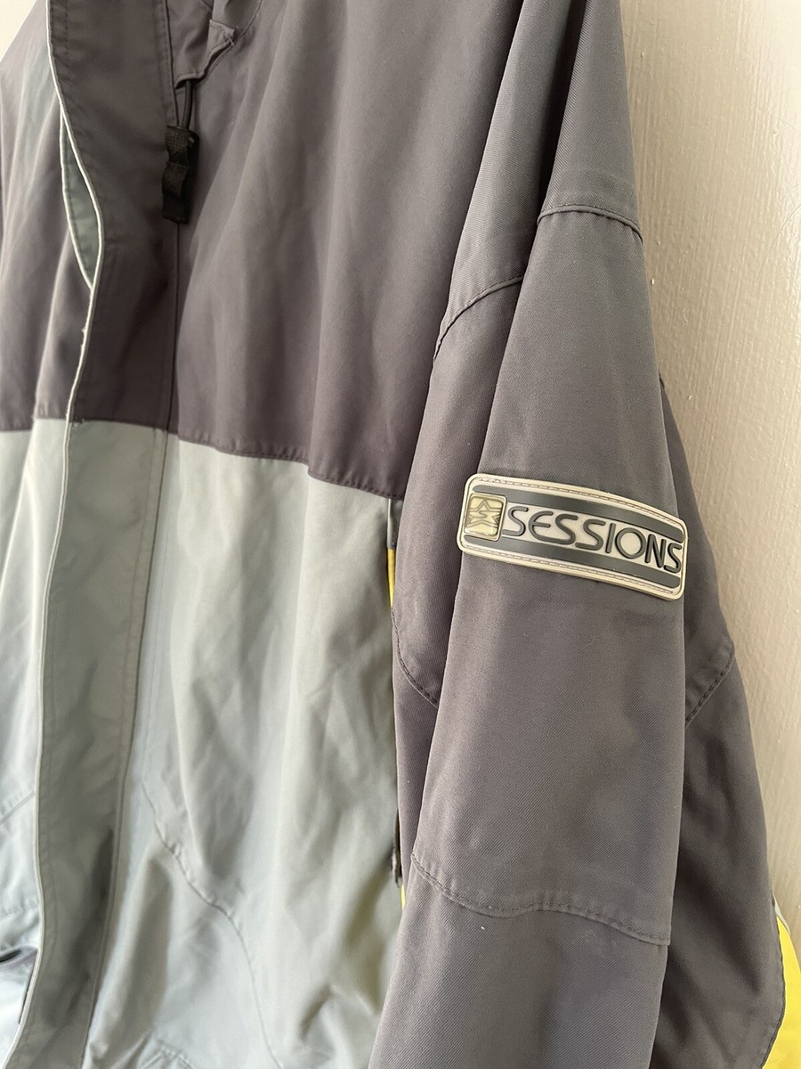 Sessions Ridge Series Snowboard Jacket Size XL Double Zip Up
