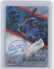 2021 Bowman's Best #B21-RD Rikelvin De Castro Best of 2021 Autographs Refractor