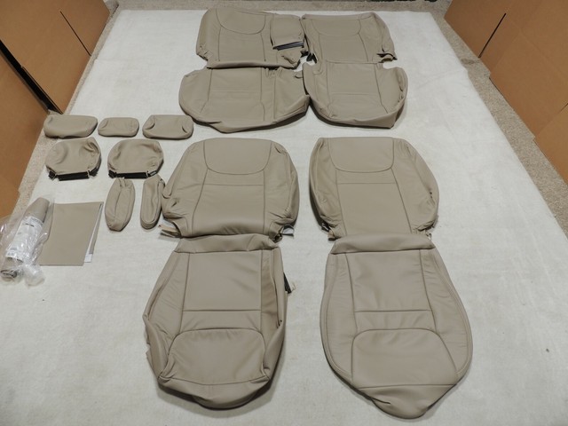 Leather Seat Covers Interior Katzkin Fits Toyota Highlander 2002 2003 Grey O108 For Sale Online 