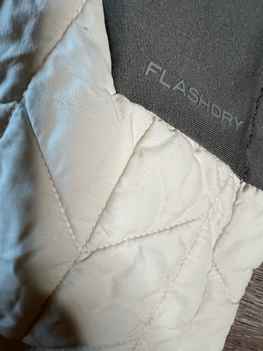 Gilet North Face donna M bianco grigio trapuntato escursionismo outdoor neve corsa stow medio - Foto 15 di 24