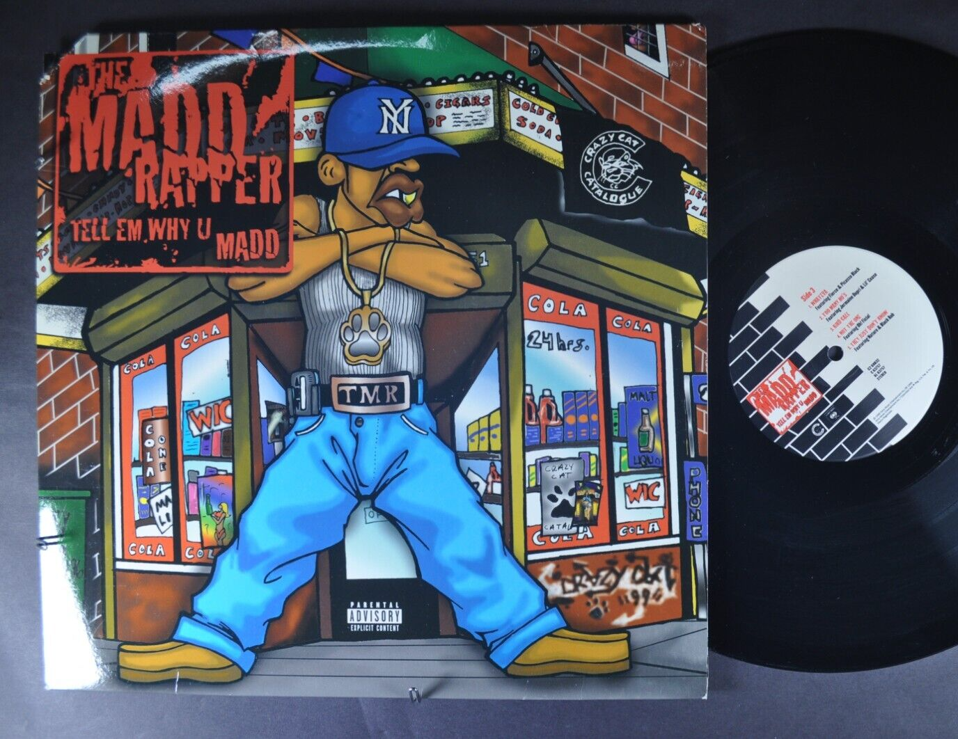 MADD RAPPER Tell Em Why U Madd Busta Rhymes Eminem 50 Cent Hip Hop 2LP Vinyl