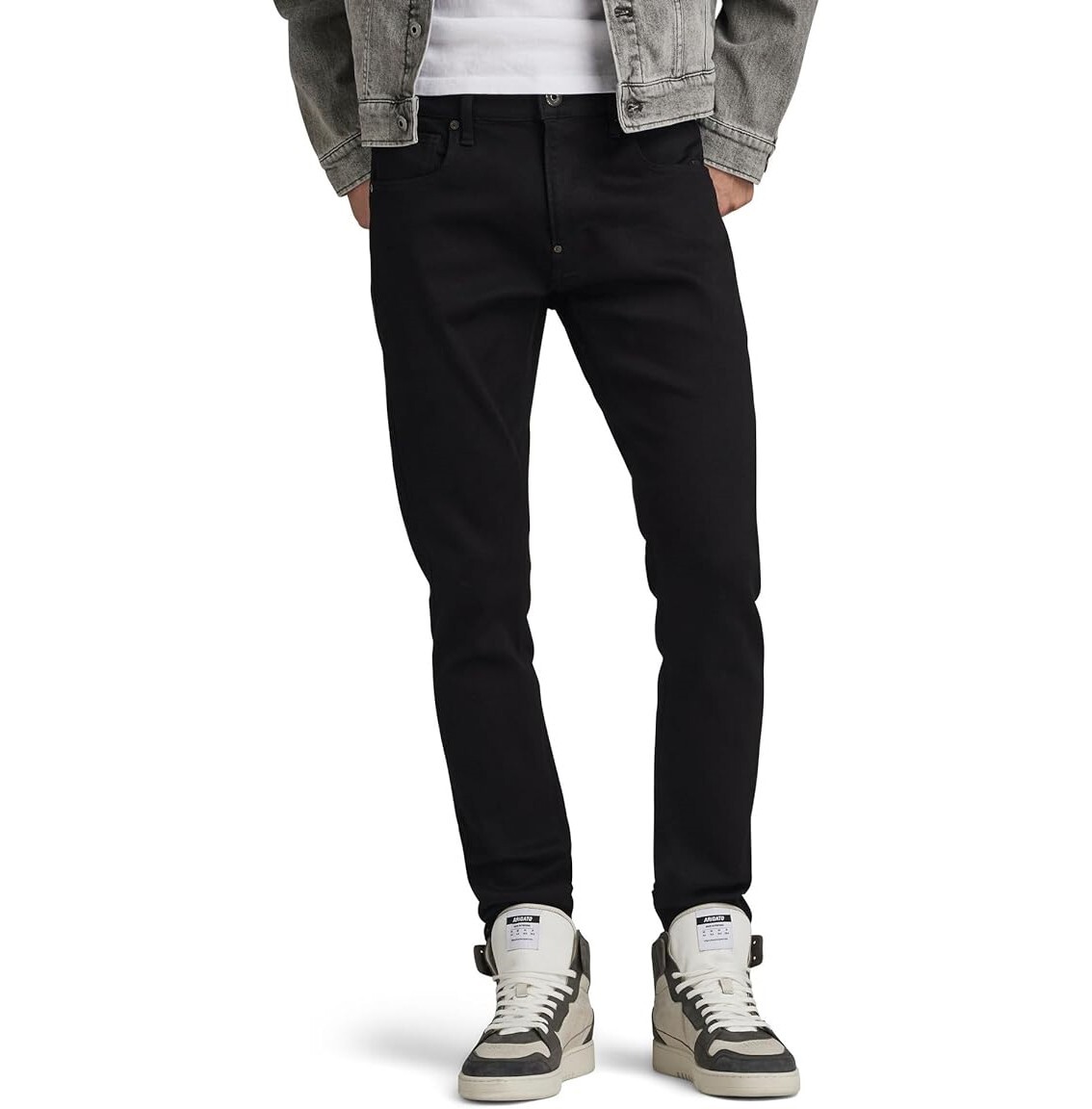 G-Star RADAR Tapered Jeans Mens Size W32 L32 Black Denim G-Star RADAR Tapered Jeans Mens Size W32 L32 Black Denim