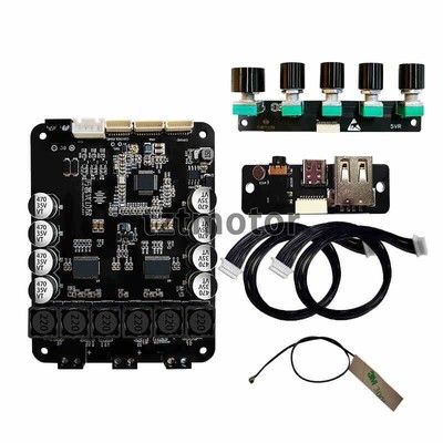 VEX202 DSP5.0 Bluetooth Power Amplifier Board Super Bass Amp Module for TWS