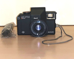 Agfa Optima Sensor Flash 35mm Point & Shoot Film Camera Vintage - See & Read pls