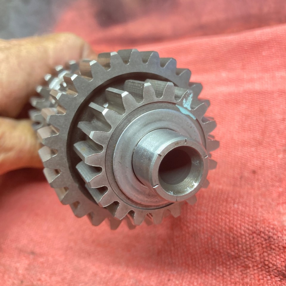 2001 Honda XR400R XR 400 Mainshaft Main Input Shaft Complete With Gears