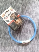 Led Halsband, Visio Light, Blau, 500M Sichtbarkeit, Leuchthalsband, Licht, Neu