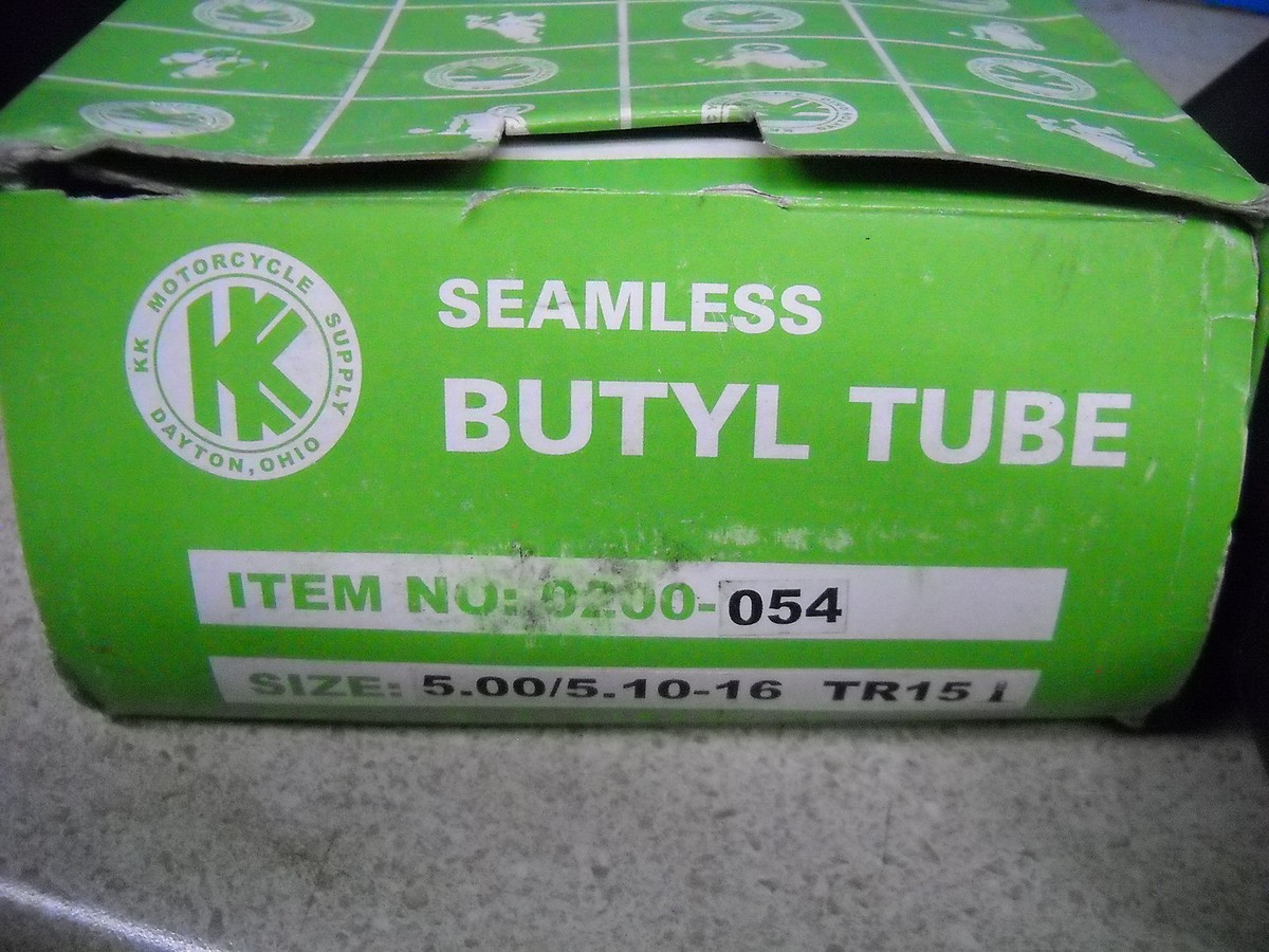 NOS KK Seamless Inner Tube 5.00/5.10-16 TR15 0200-054 | eBay