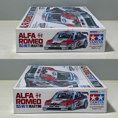 TAMIYA 24176 1/24 Scale Kit ALFA ROMEO 155 V6 TI MARTINI | eBay