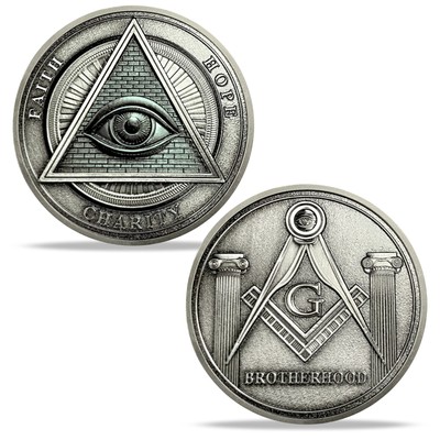 Masonic Symbol Eye of Providence Inside Triangle, on Headstone. Malta