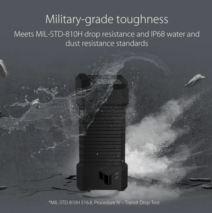 Внешний корпус твердотельного накопителя ASUS TUF игровой A1 M.2 NVMe SATA PCIe - USB-C, M.2 Q-Latc - Изображение 3 из 4