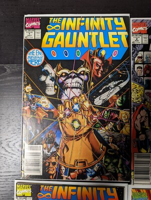 INFINITY GAUNTLET #1-6 (Marvel Comics) Jim Starlin, George Perez