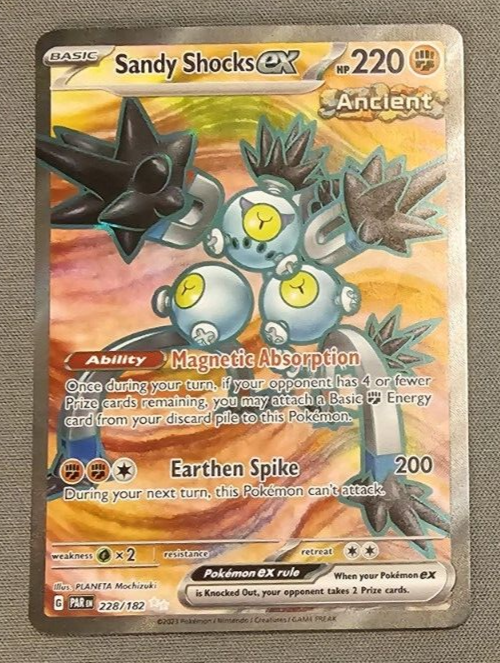 NM - Sandy Shocks ex - 228/182 - Paradox Rift - Pokemon Card | eBay