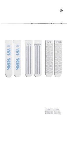 Ivy Park 3 Pack Logo Socks Icy Park 