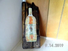 Handmade Wooden Captain Morgan Spiced Gold Faded Label Bar Sign/Keyholder 2019 