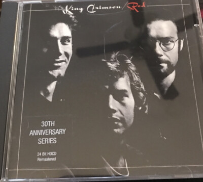 King Crimson サイン入り CD King Crimson RED 30th Anniv Ed Remastered Import *FAST SHIPPING