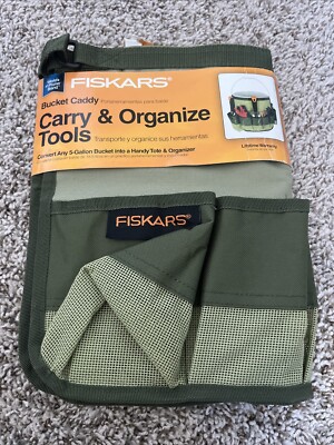 Fiskars 394240-1002 Five-Gallon Garden Bucket Caddy, Old style