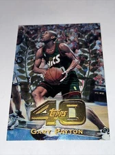 1997-98 Topps Topps 40 Gary Payton #T40-9 HOF