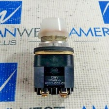 ALLEN BRADLEY 800T-P16 SERIES B WHITE PILOT LIGHT 120V 40171-002-01