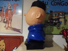 Buste Momie Inca Style Tintin à Peindre - Résine 3D, Déco BD / Aztèque, Fabriqué En France