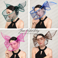 Women Fascinator Hat kentucky derby hat Cocktail Tea Party Wedding Hair Clip