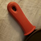 Cast Iron Skillet with Silicone grips & handles 10" — photo 3