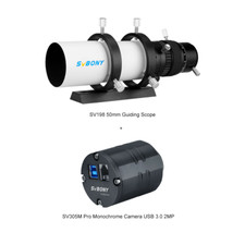 SVBONY SV305M Pro Monochrom Kamera Deep Sky Imaging + SV198 50mm Leitfernrohr