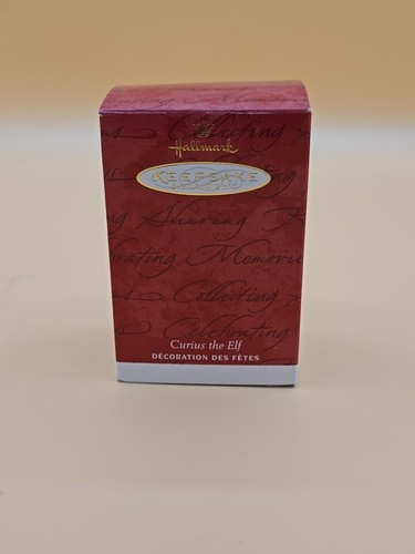 Hallmark Keepsake Ornament Year Dated 2001 - Curious The Elf - - Picture 7 of 7