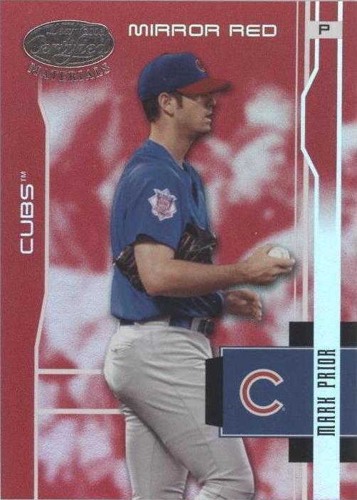 Mark Prior Reds 2003 Leaf Certified Materials - Mark Prior #33 Mirror Red /100 for sale ...