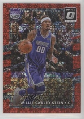 2017-18 Panini Donruss Optic Fast Break Red Prizm 63/85 Willie Cauley-Stein s3g