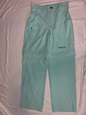 Girl  s Arctix Teal Hiking Camping Outdoor Convertible Pants Shorts 24x26