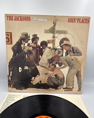 THE JACKSONS   GOIN' PLACES - VINYL LP - 1977 CBS 34835 - VG+ - Tested