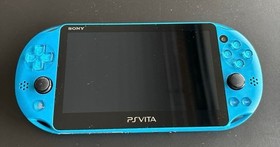 Sony PlayStation PS Vita PCH-2000 Slim Aqua Blue Model