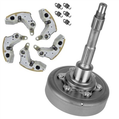 Wet Clutch Bell Shaft w/ Pads For Arctic Cat Alterra 700 XT EPS MudPro 2016-2019