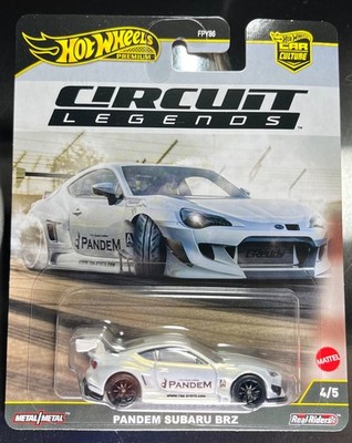 PANDEM SUBARU BRZ HOT WHEELS CAR CULTURE CIRCUIT LEGENDS PREMIUM